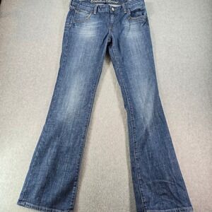 GAP Premium Bootcut Jeans Medium Wash Stretch Denim Women Size 8R 2000s Vintage